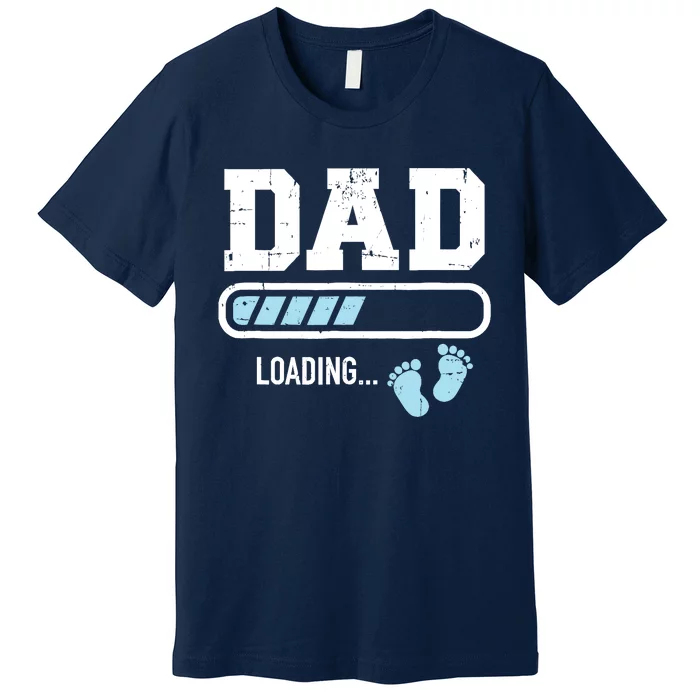 Dad Loading Bar New Daddy Premium T-Shirt