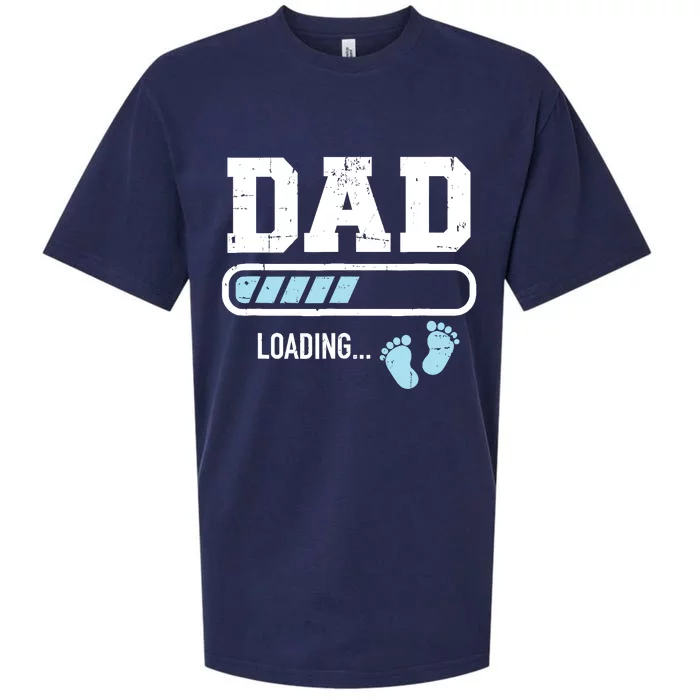 Dad Loading Bar New Daddy Sueded Cloud Jersey T-Shirt