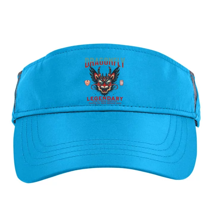 Dragonfly Legendary Craft Beer Festival Santa Fe New Mexico Adult Drive Performance Visor