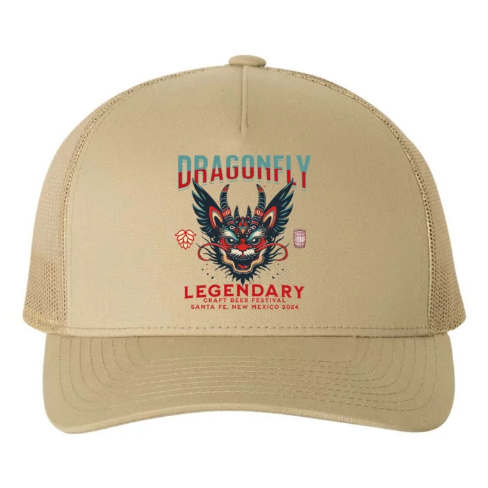 Dragonfly Legendary Craft Beer Festival Santa Fe New Mexico Yupoong Adult 5-Panel Trucker Hat