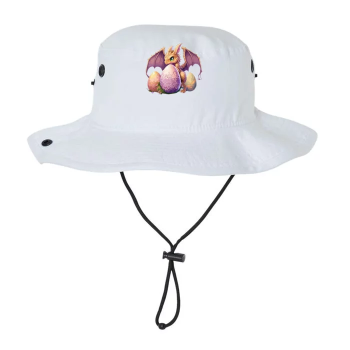 Dragon Lover Collecting Easter Eggs Cute rabbit Legacy Cool Fit Booney Bucket Hat