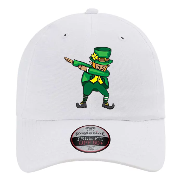 Dabbing Leprechaun Cute St PatS Day Gift Cool Gift The Original Performance Cap