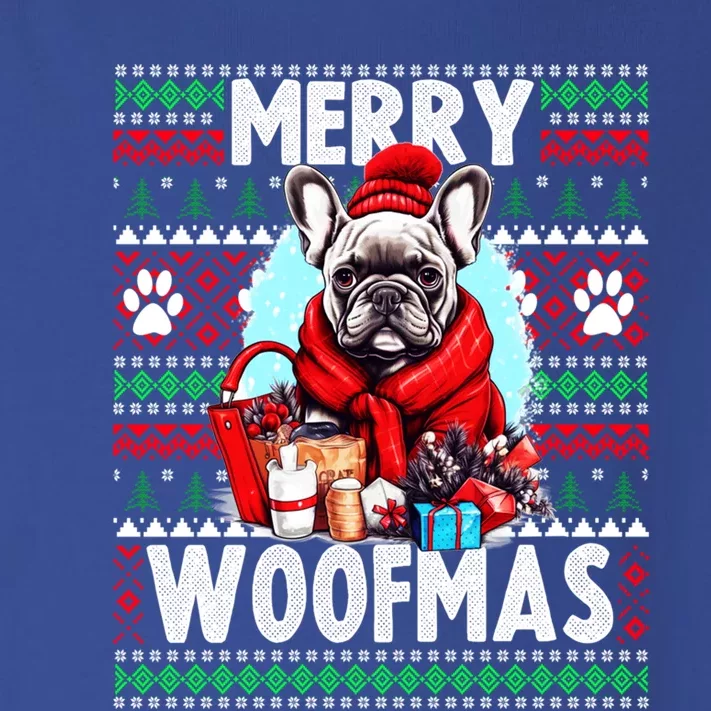 Dog Lover Christmas Ugly Christmas Sweater French Bulldog Gift Toddler Long Sleeve Shirt