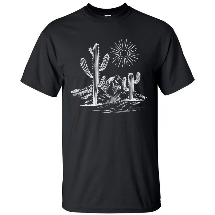 Desert Life Cactus Tall T-Shirt