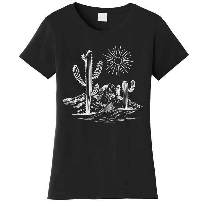 Desert Life Cactus Women's T-Shirt