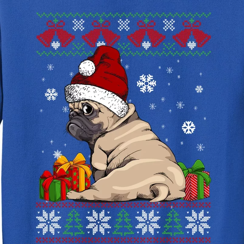 Dog Lovers Cute Frenchie Santa Hat Ugly Christmas Sweater Gift Sweatshirt