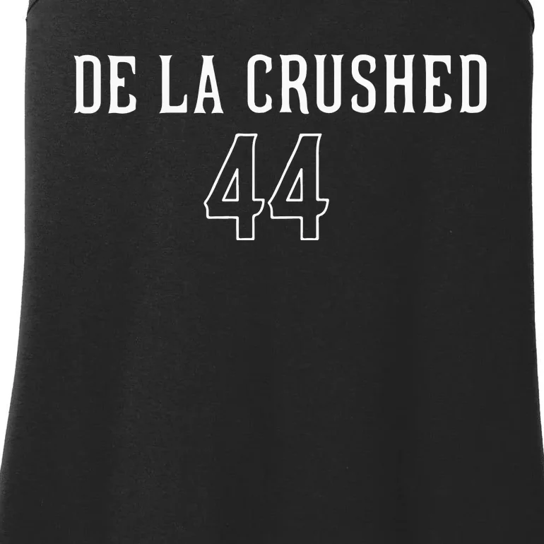 De La Crushed Ladies Essential Tank