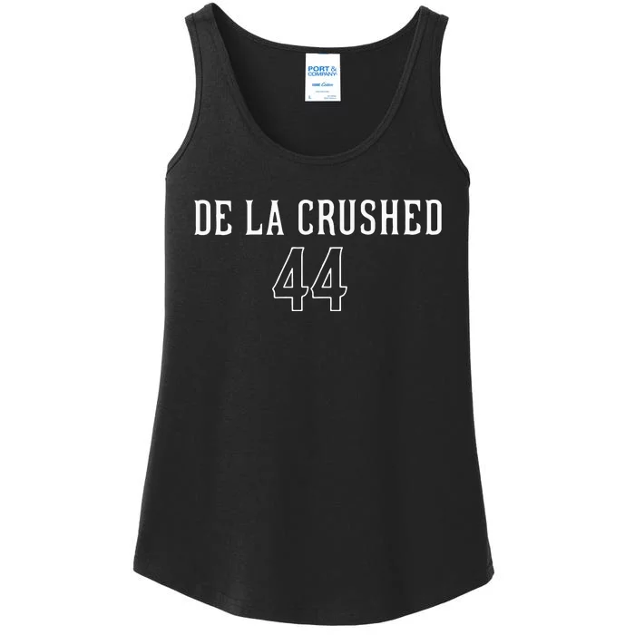 De La Crushed Ladies Essential Tank