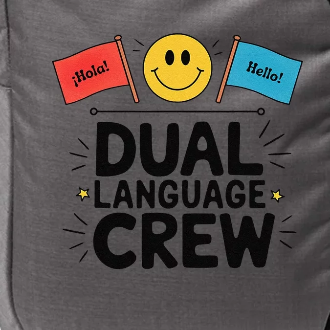 Dual Language Crew Impact Tech Backpack