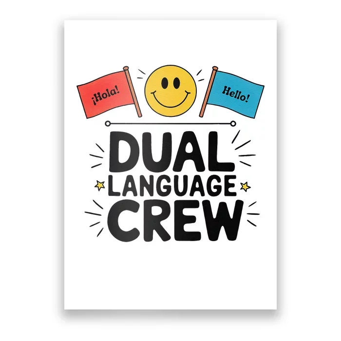 Dual Language Crew Poster