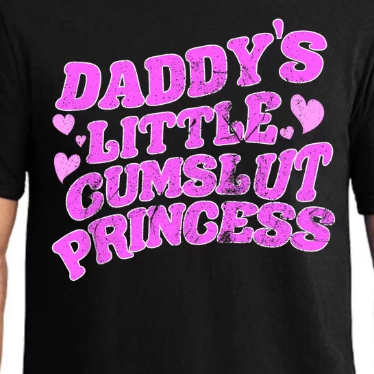 Daddys Little Cumslut Princess Funny Kinky BDSM Sexy Lover Pajama Set