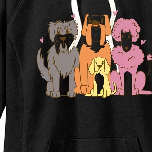 Dog Lover Cute Pet Gift Women's Fleece Hoodie