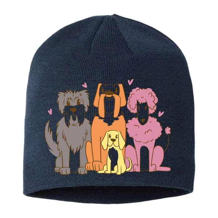 Dog Lover Cute Pet Gift 8 1/2in Sustainable Knit Beanie