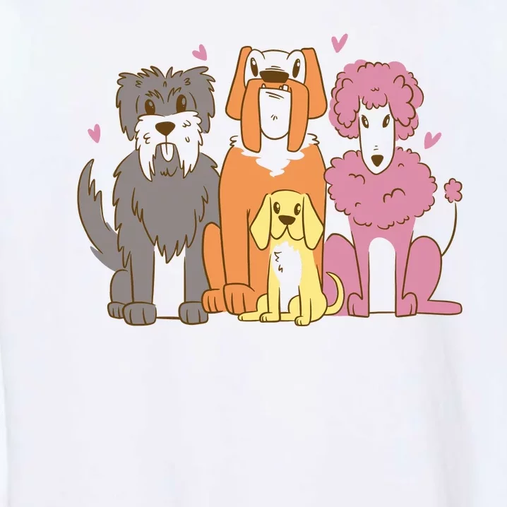 Dog Lover Cute Pet Gift Garment-Dyed Sweatshirt