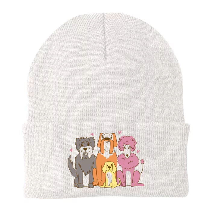 Dog Lover Cute Pet Gift Knit Cap Winter Beanie