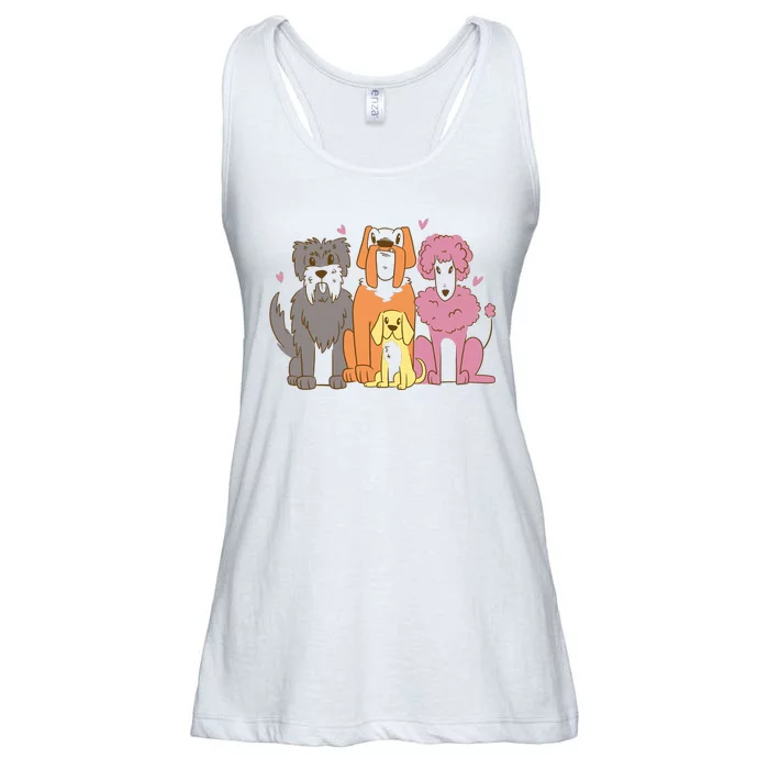 Dog Lover Cute Pet Gift Ladies Essential Flowy Tank