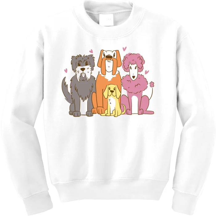 Dog Lover Cute Pet Gift Kids Sweatshirt