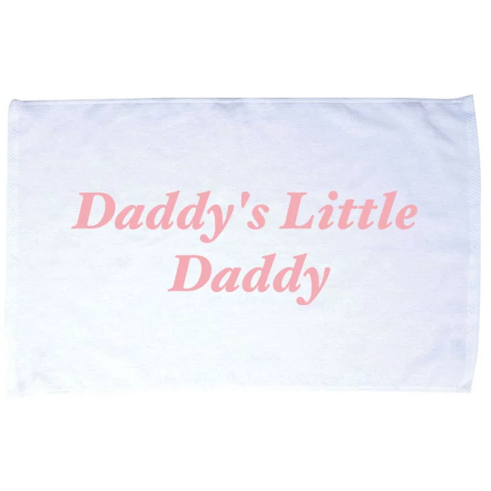 Daddy's Little Daddy Funny Microfiber Hand Towel