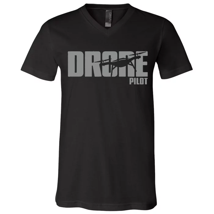 Drone Life Design For Drone Pilot And Drone Operator V-Neck T-Shirt