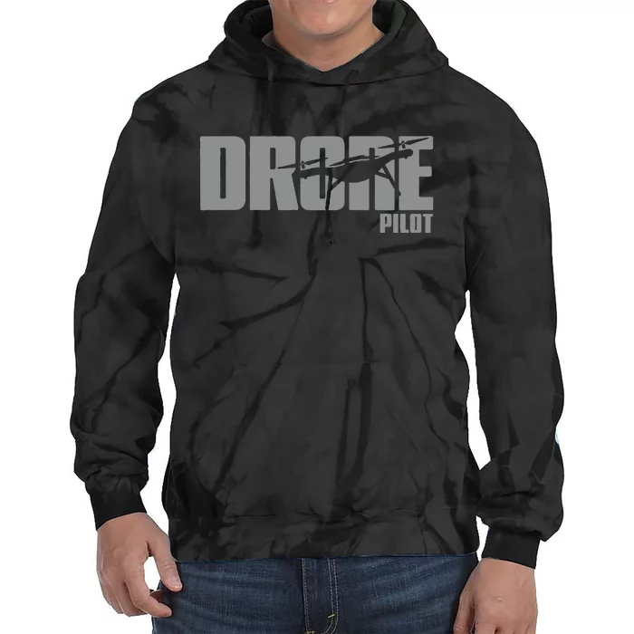 Drone Life Design For Drone Pilot And Drone Operator Tie Dye Hoodie