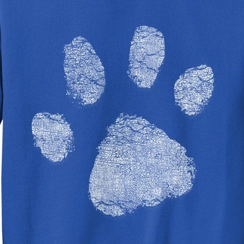 Dog Lovers Dog Paw Print Dog Mom Dad Gift Sweatshirt