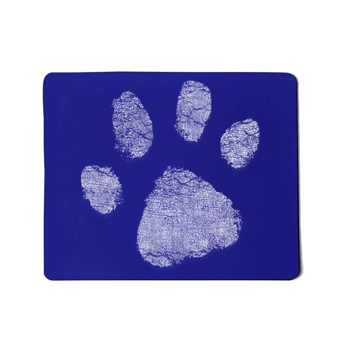 Dog Lovers Dog Paw Print Dog Mom Dad Gift Mousepad