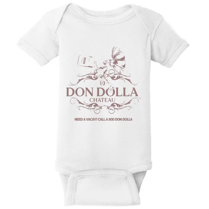 Damian Lillard Don Dolla Chateau Staff Baby Bodysuit