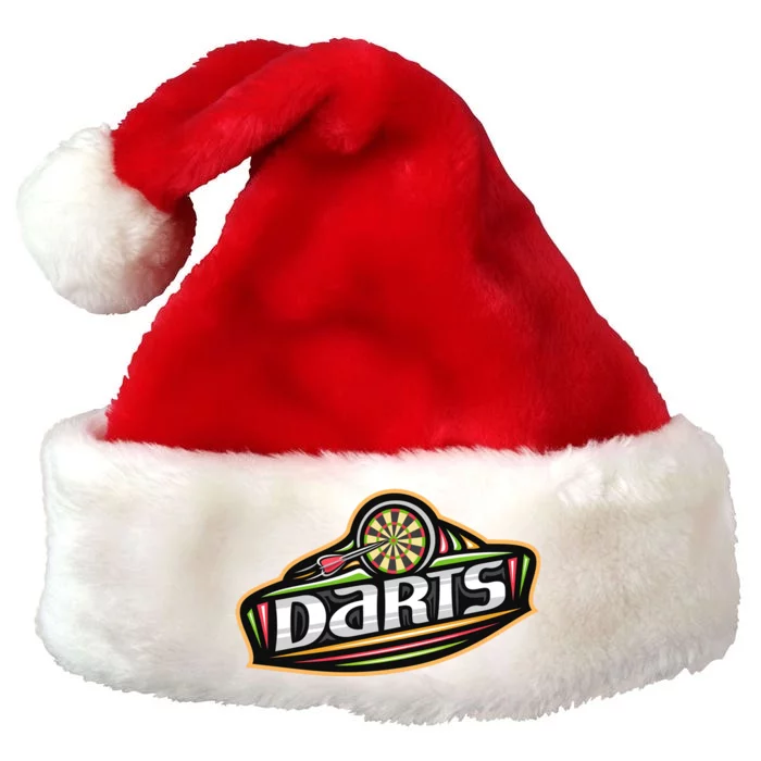 Darts Logo Premium Christmas Santa Hat