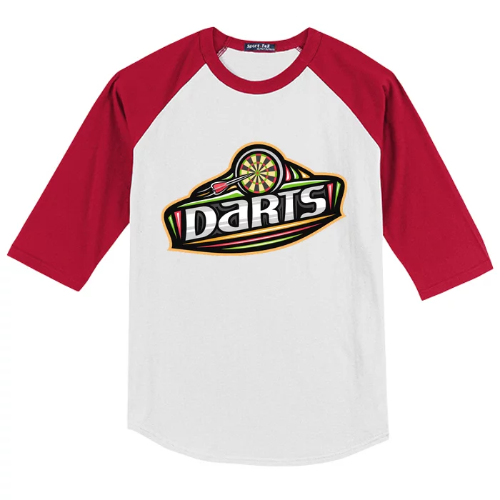 Darts Logo Kids Colorblock Raglan Jersey