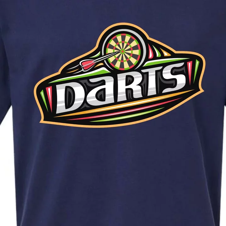 Darts Logo Sueded Cloud Jersey T-Shirt