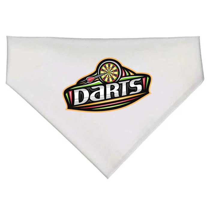 Darts Logo USA-Made Doggie Bandana