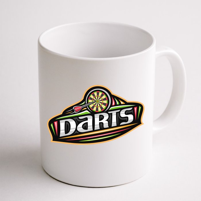 Darts Logo Front & Back Coffee Mug