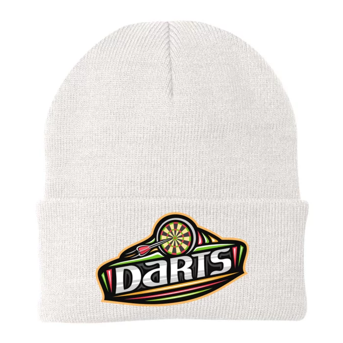 Darts Logo Knit Cap Winter Beanie