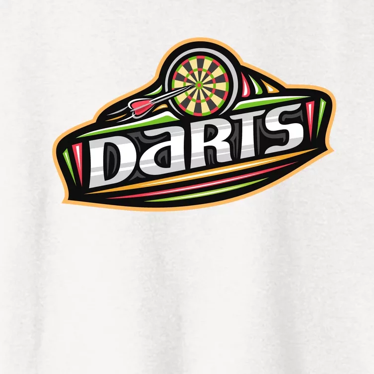 Darts Logo Women's Crop Top Tee