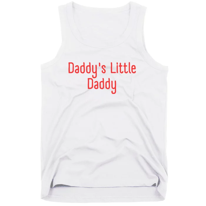 Daddys Little Daddy Funny Daddys Little Meatball Tank Top