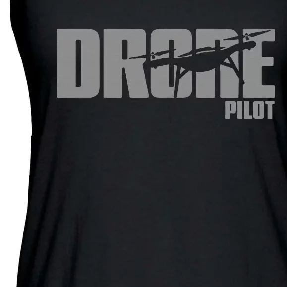 Drone Life Design For Drone Pilot And Drone Operator Ladies Essential Flowy Tank