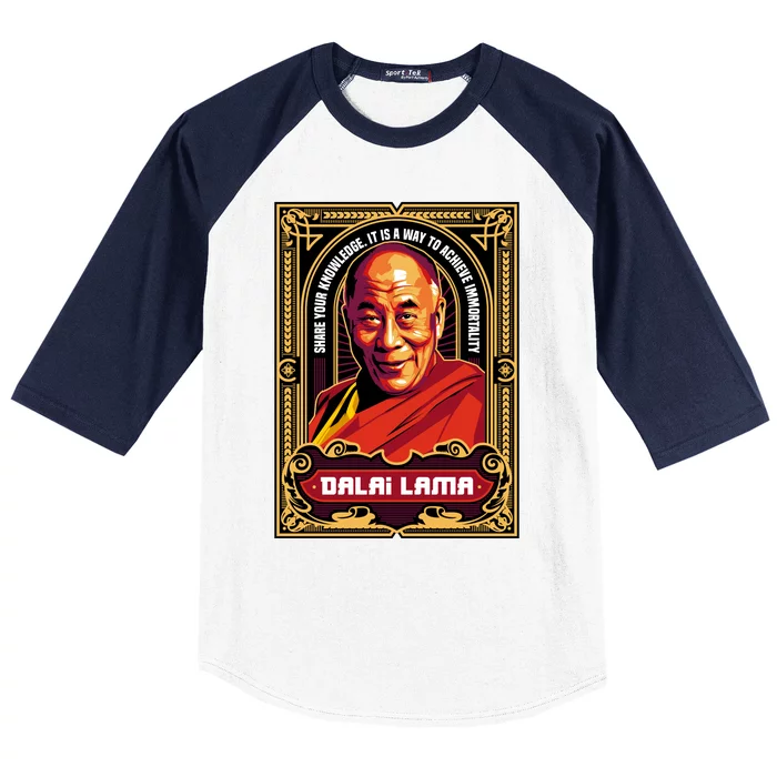 DALAI LAMA Baseball Sleeve Shirt