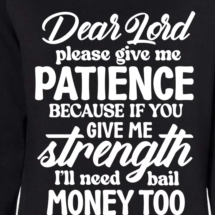 Dear Lord Womens California Wash Sweatshirt