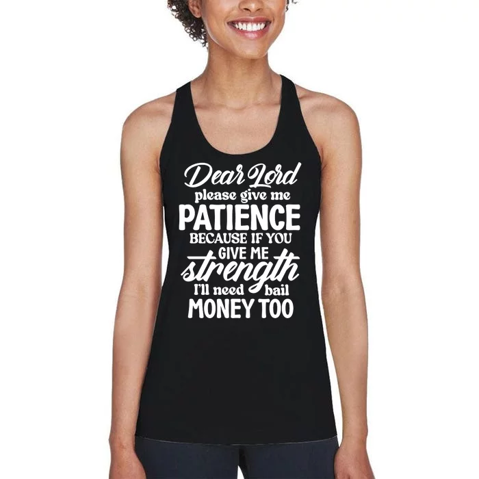 Dear Lord Women's Racerback Tank