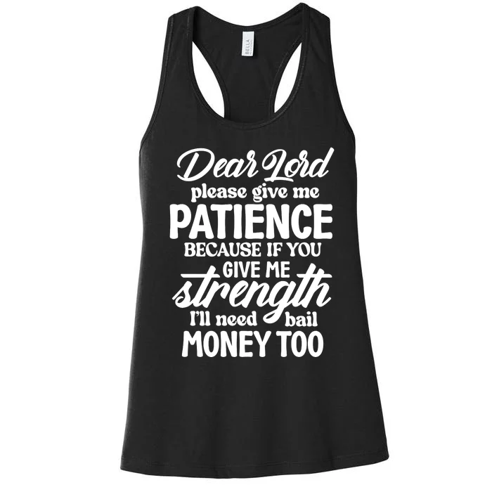 Dear Lord Women's Racerback Tank