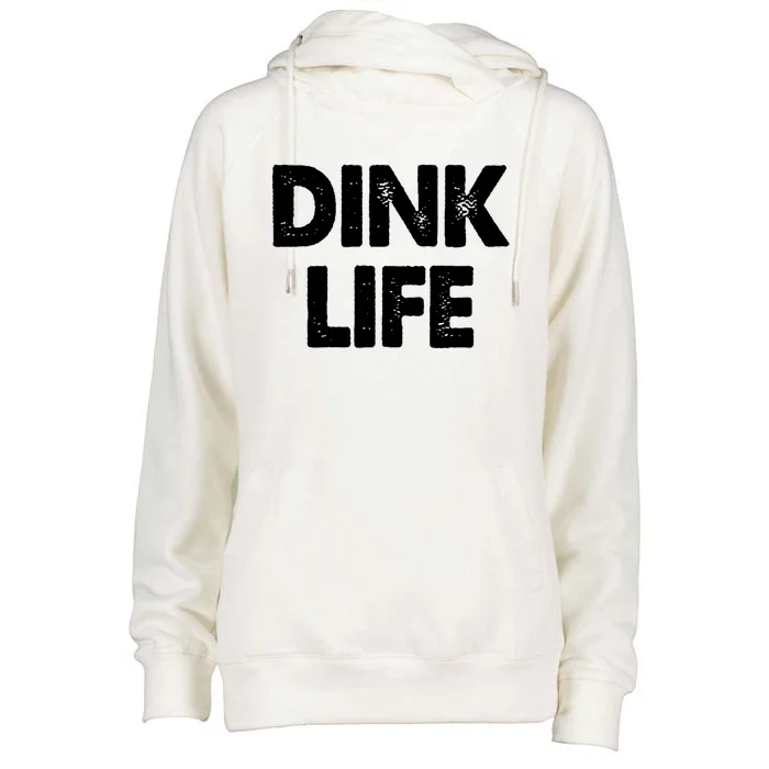 Dink Life Dual Income No Gift Womens Funnel Neck Pullover Hood