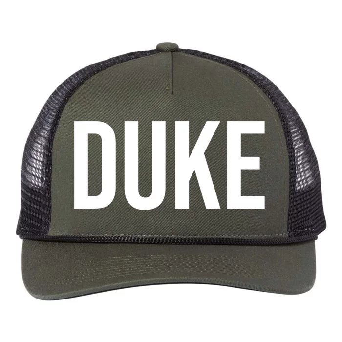 Duke Logo Retro Rope Trucker Hat Cap