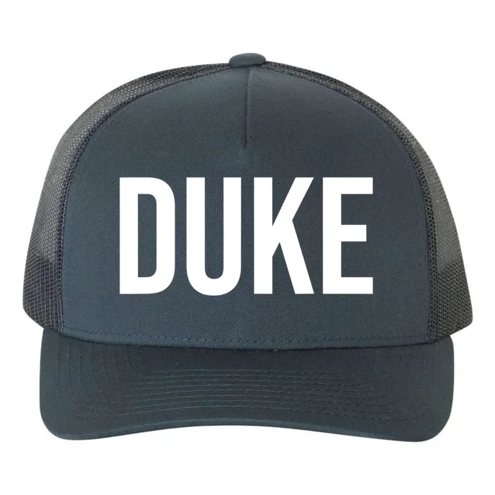 Duke Logo Yupoong Adult 5-Panel Trucker Hat