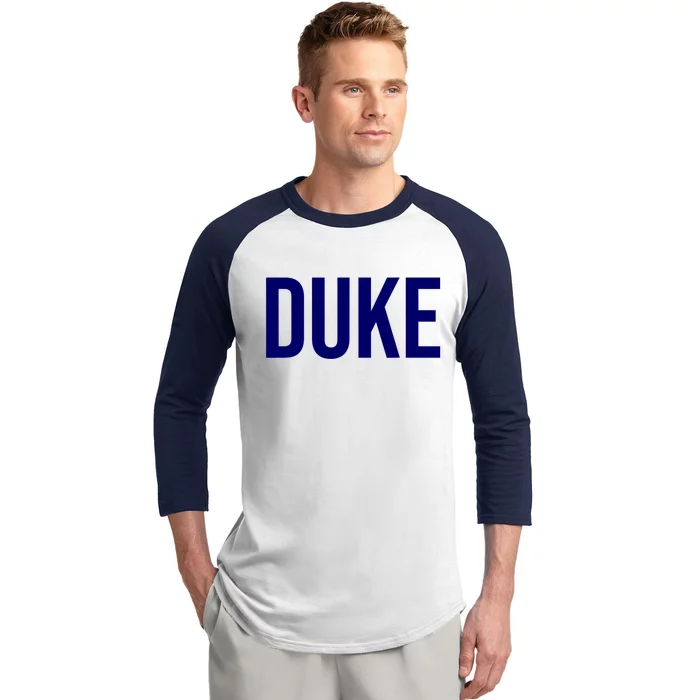 Duke Logo Baseball Sleeve Shirt