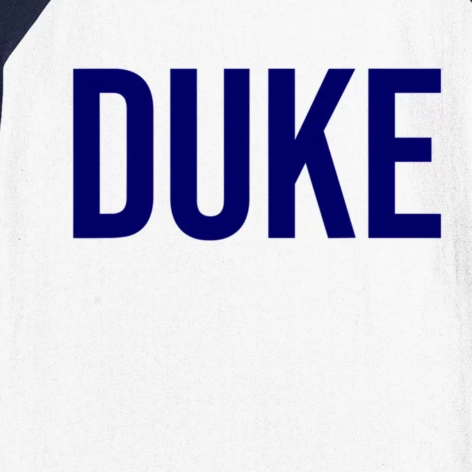 Duke Logo Baseball Sleeve Shirt