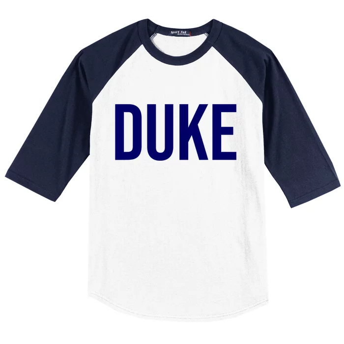 Duke Logo Baseball Sleeve Shirt