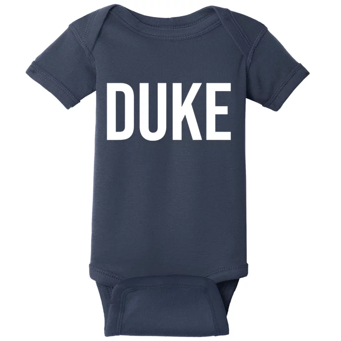 Duke Logo Baby Bodysuit