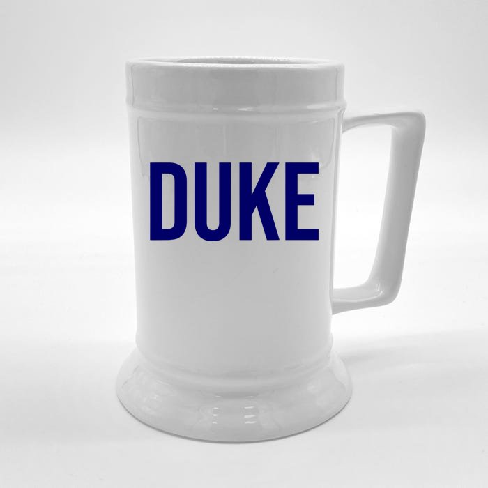 Duke Logo Front & Back Beer Stein