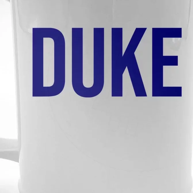 Duke Logo Front & Back Beer Stein