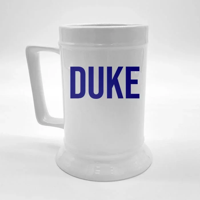 Duke Logo Front & Back Beer Stein